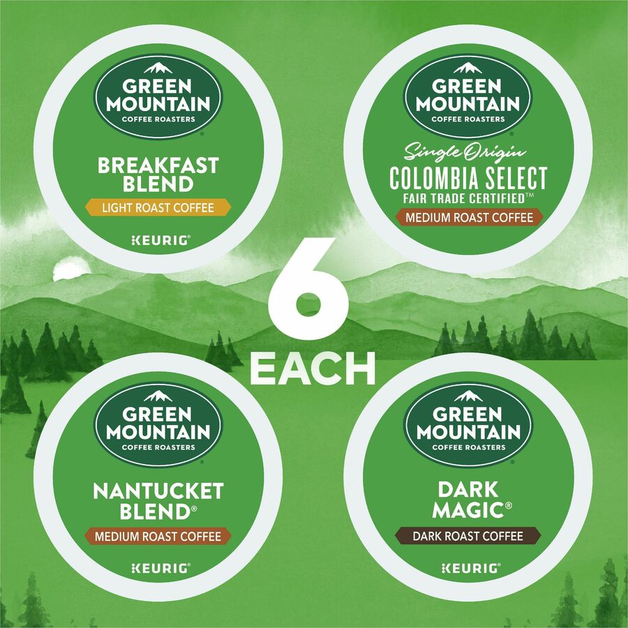 Green Mountain Coffee Roasters® K-Cup Regular Coffee Variety Pack