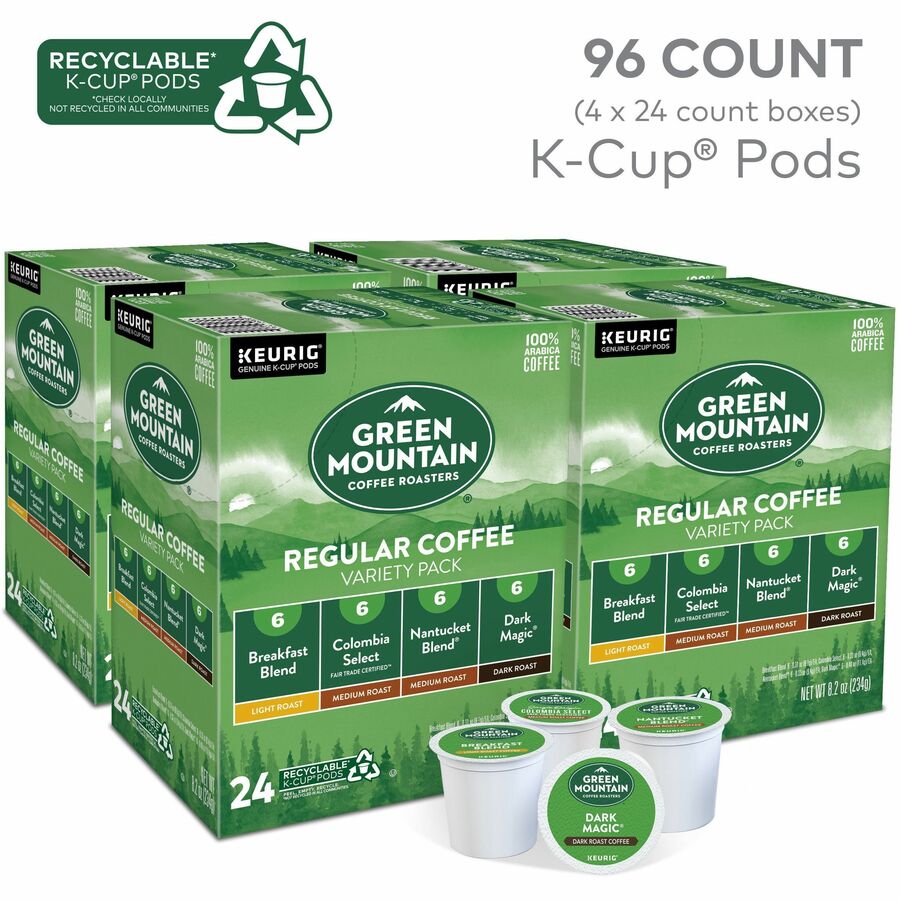 Green Mountain Coffee Roasters® K-Cup Regular Coffee Variety Pack