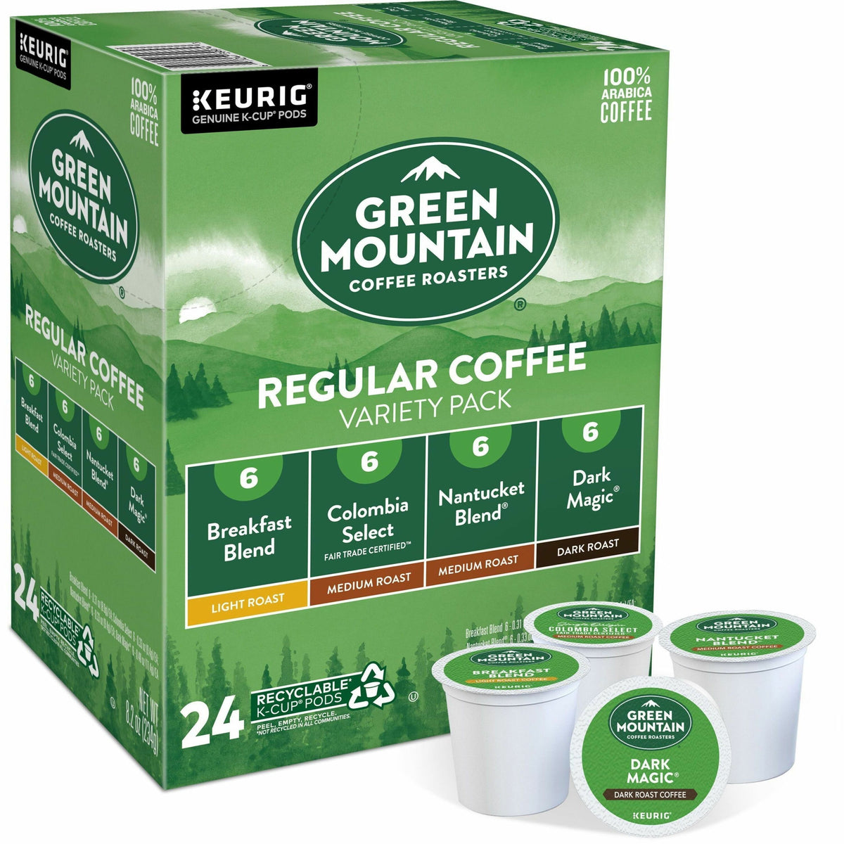 Green Mountain Coffee Roasters® K-Cup Regular Coffee Variety Pack