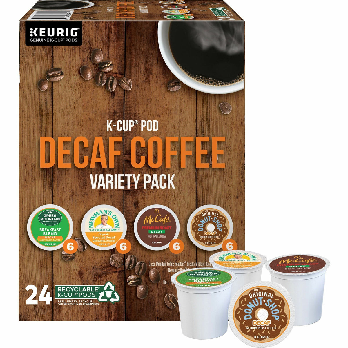 Keurig K-Cup Decaf Coffee Variety Pack