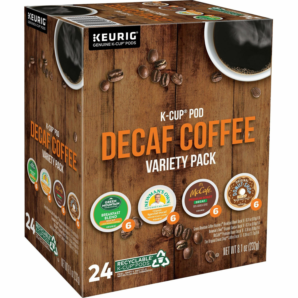 Keurig K-Cup Decaf Coffee Variety Pack