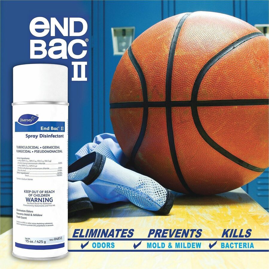 Diversey End Bac II Spray Disinfectant