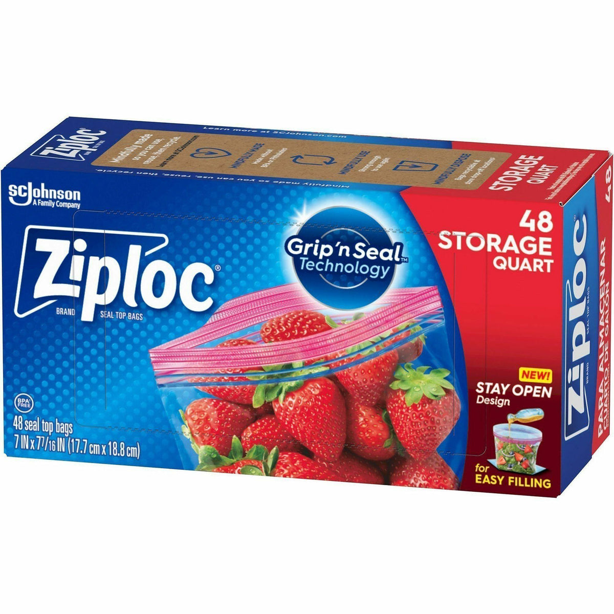 Ziploc® Stand-Up Storage Bags