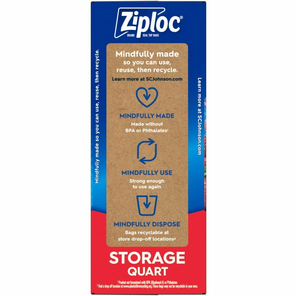 Ziploc® Stand-Up Storage Bags