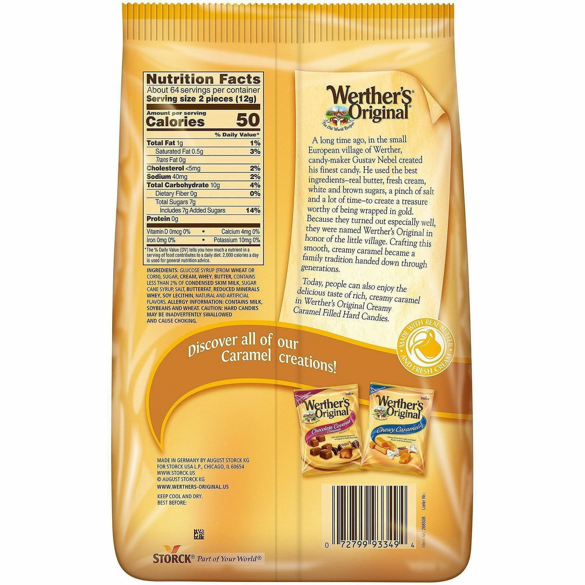 Werther's Original Caramel Hard Candies