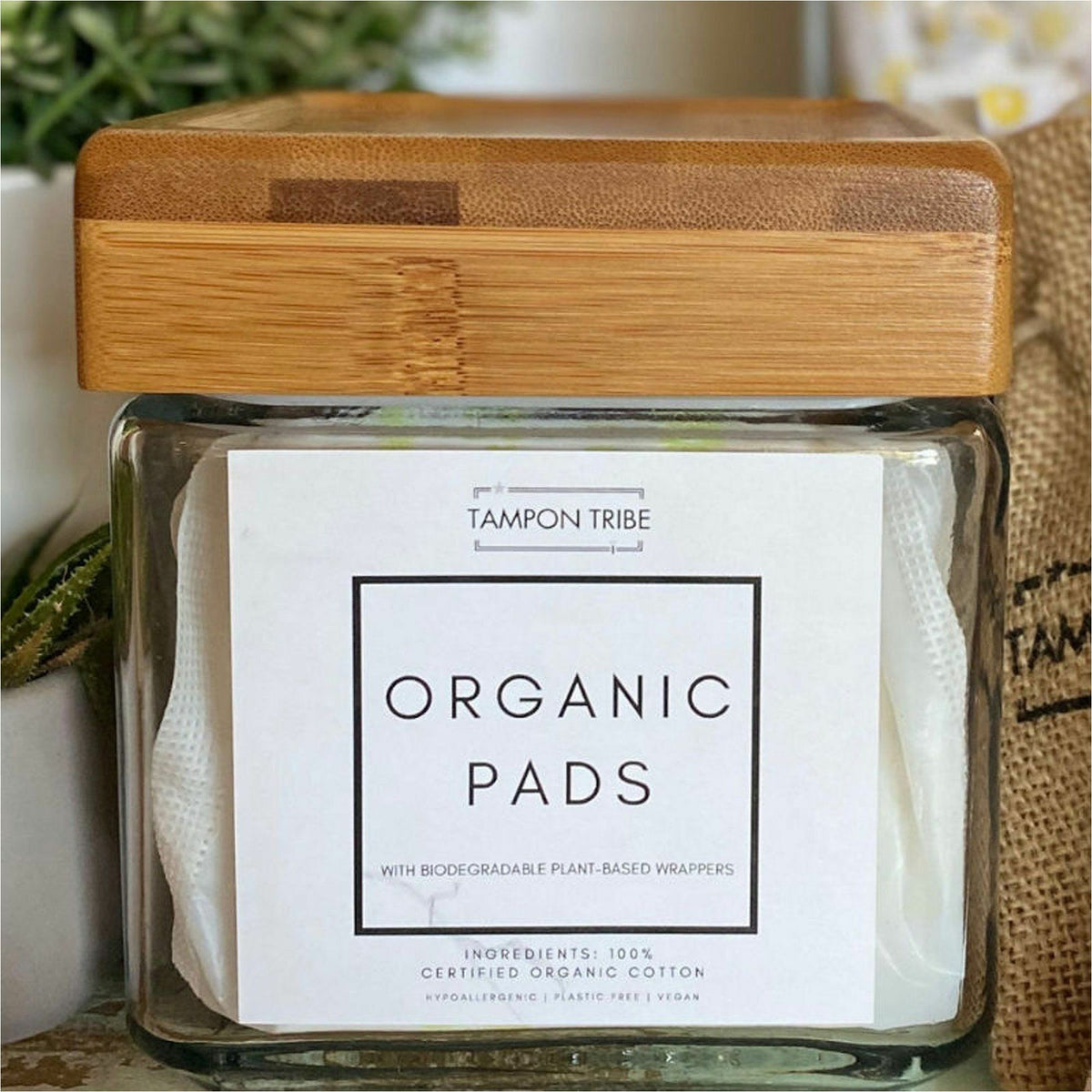 Tampon Tribe Spa Display Jars for Tampons