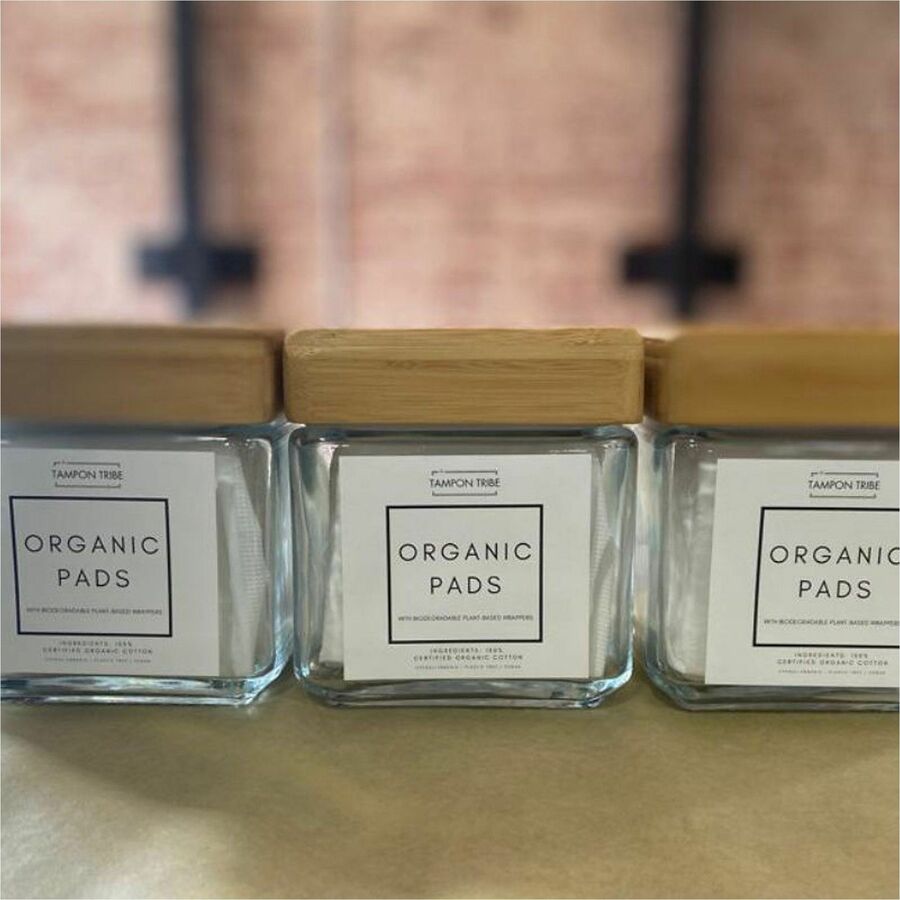 Tampon Tribe Spa Display Jars for Tampons