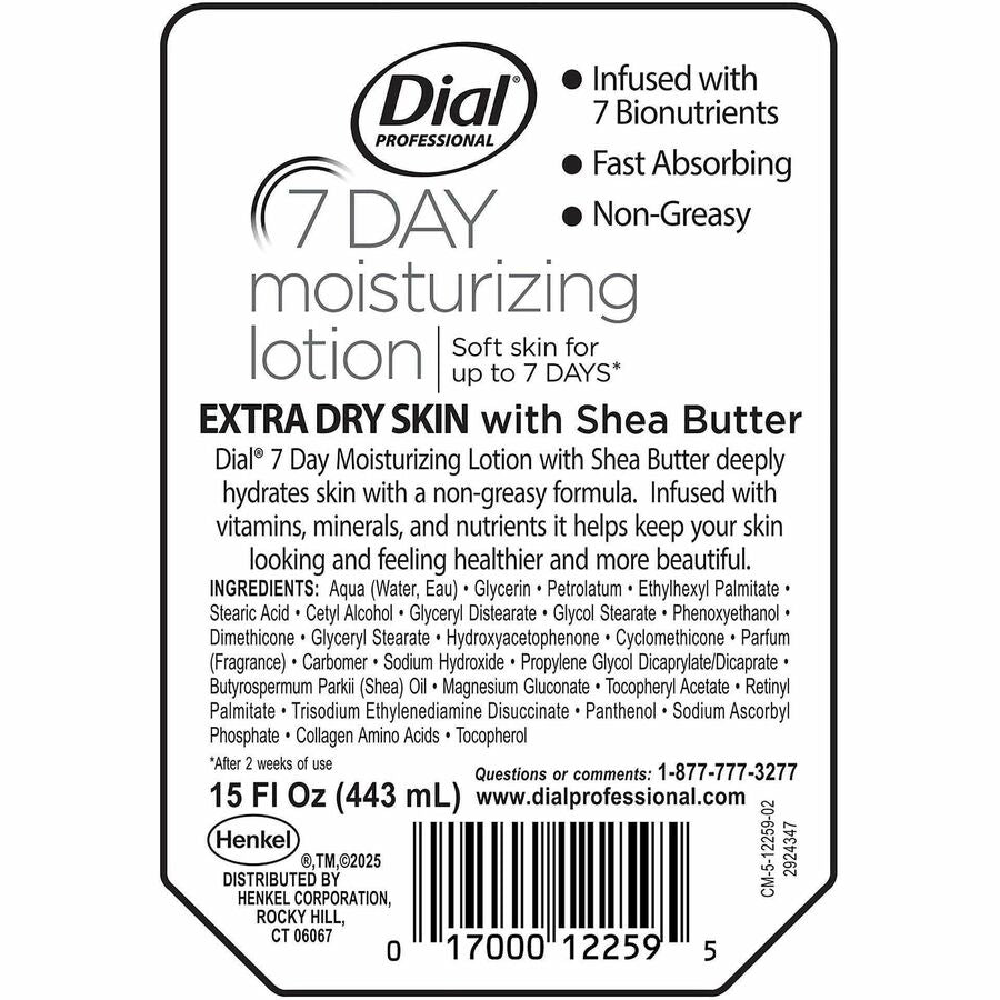 Dial Professional Versa Direct Connect Moisturizer Lotion