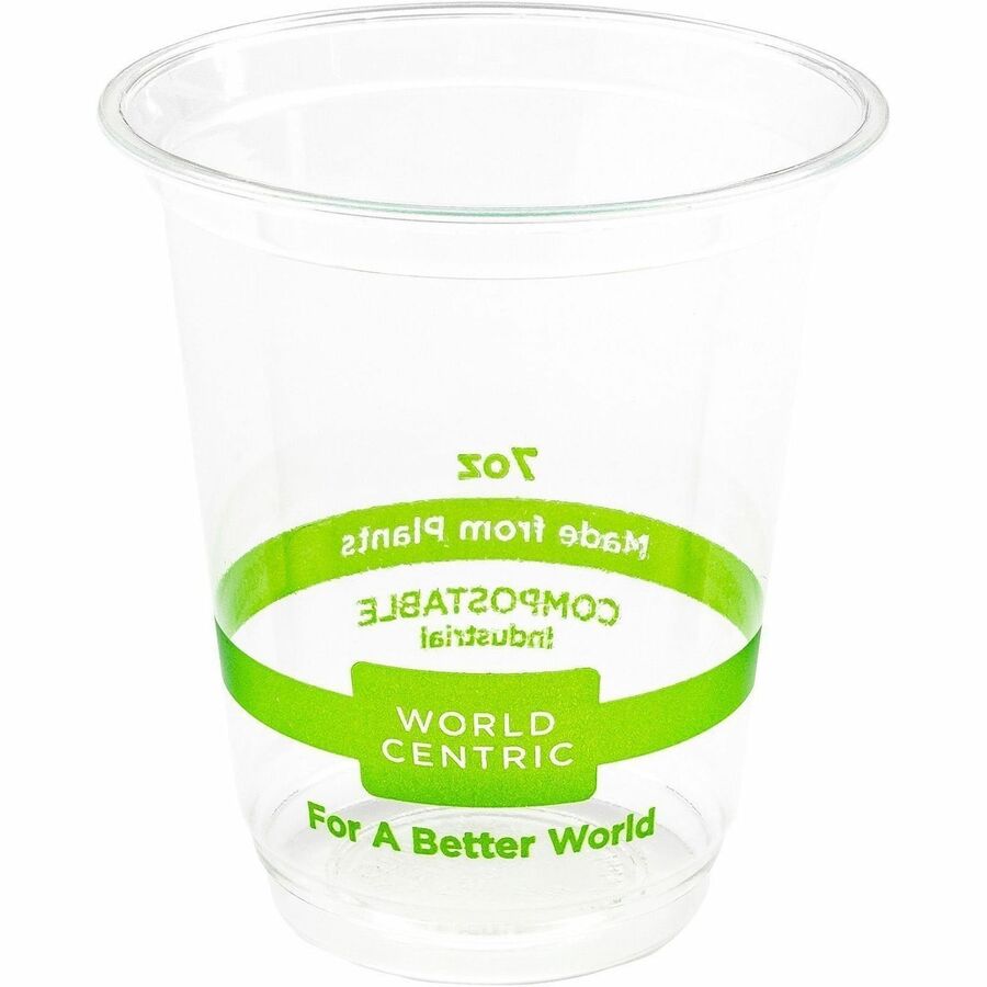 World Centric Compostable Clear Cold Cups