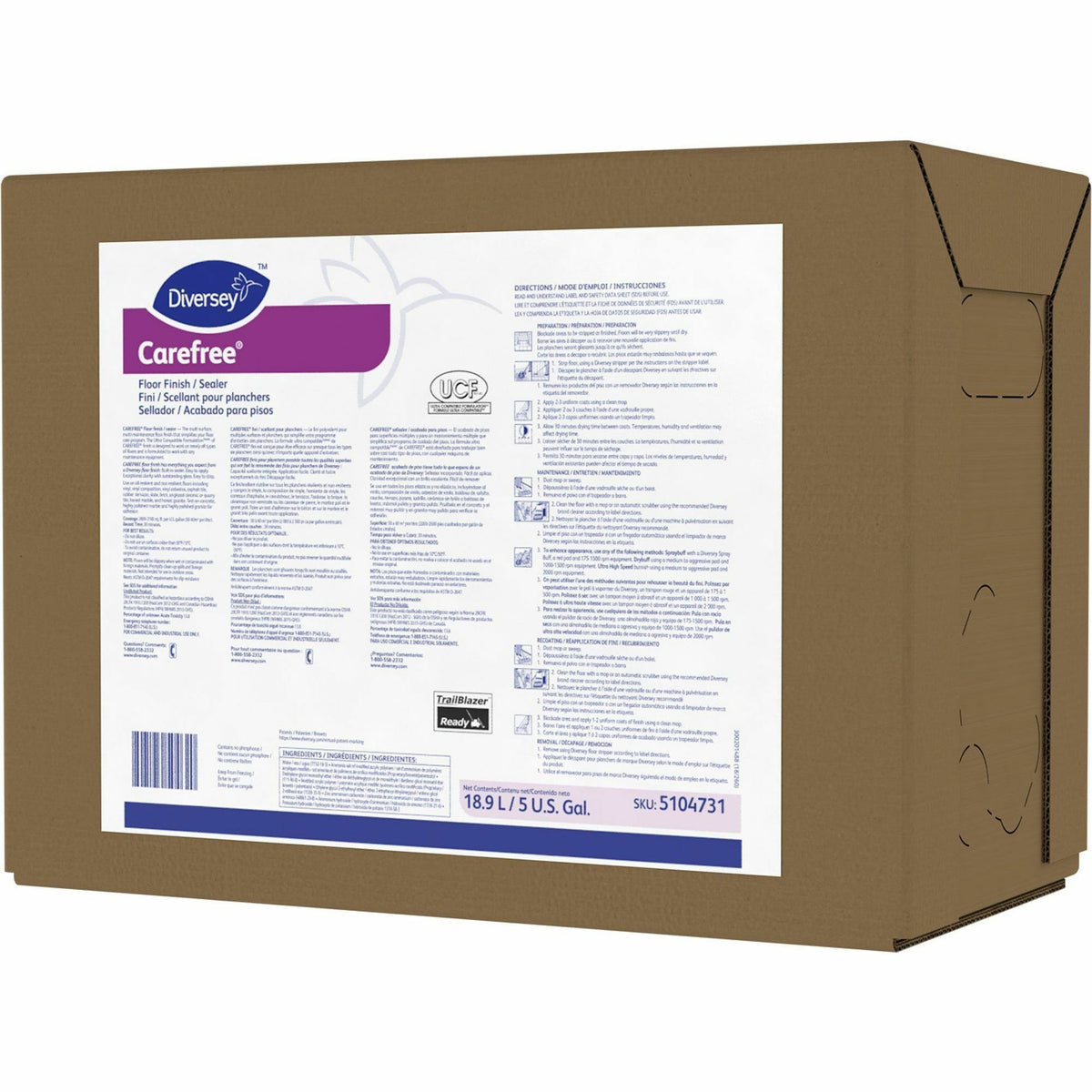 Diversey Carefree Floor Finish/Sealer