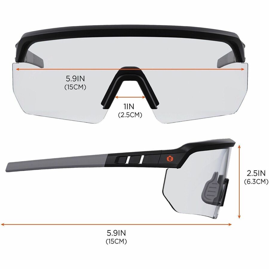 Ergodyne AEGIR Enhanced Anti-Fog Safety Glasses