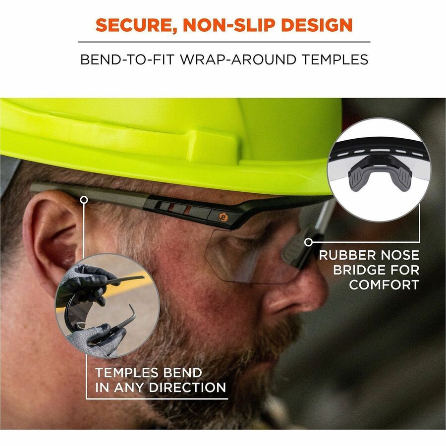 Ergodyne AEGIR Enhanced Anti-Fog Safety Glasses