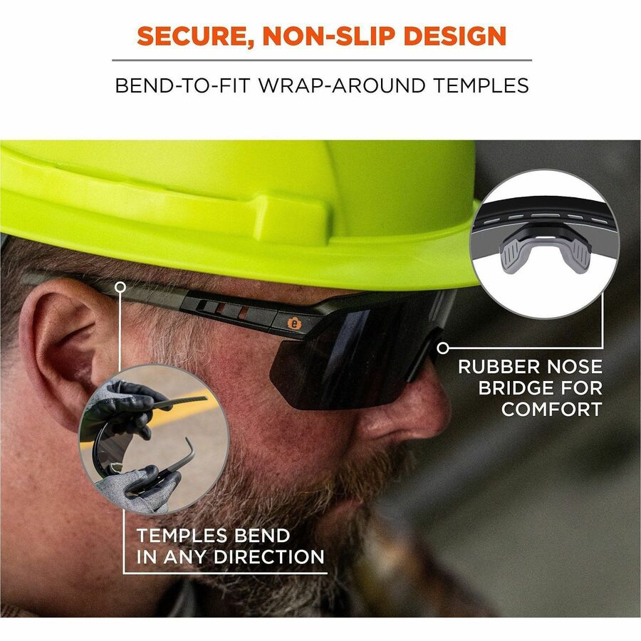 Ergodyne AEGIR Enhanced Anti-Fog Safety Glasses