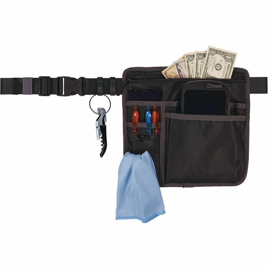 Ergodyne Arsenal 5716 Carrying Case (Pouch) Pen, Notepad, Handheld Device, Cell Phone, Money - Black