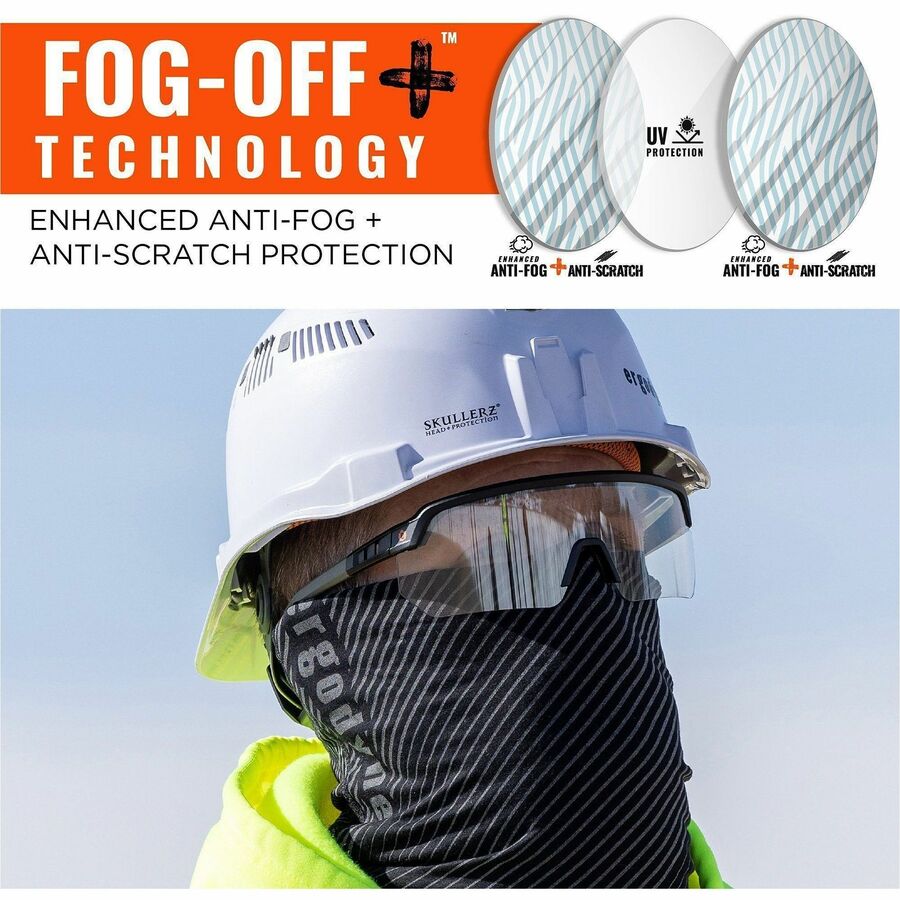 Ergodyne AEGIR Enhanced Anti-Fog Safety Glasses