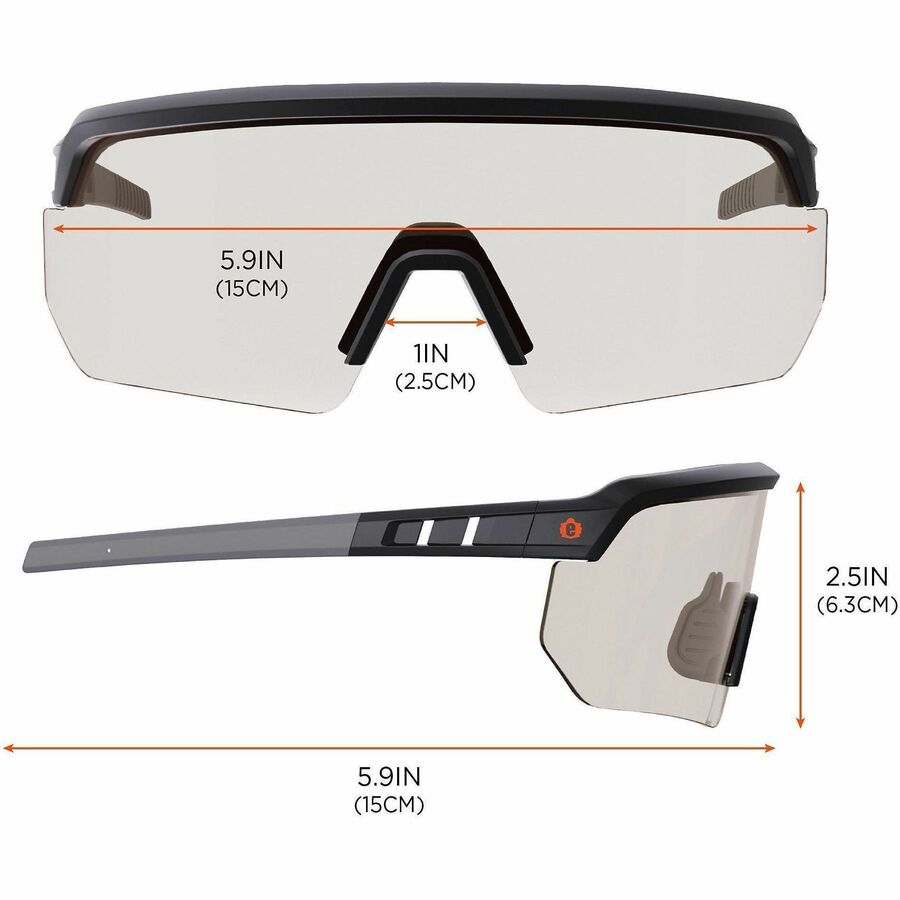 Ergodyne AEGIR Enhanced Anti-Fog Safety Glasses