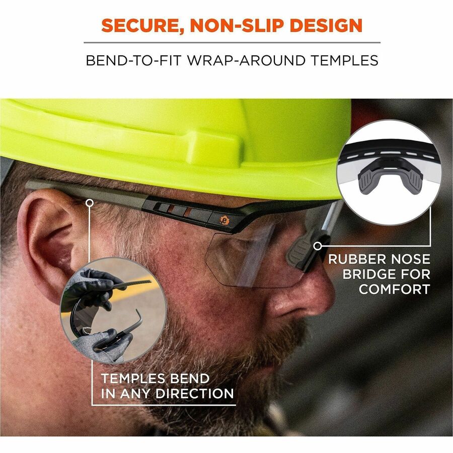 Ergodyne AEGIR Enhanced Anti-Fog Safety Glasses