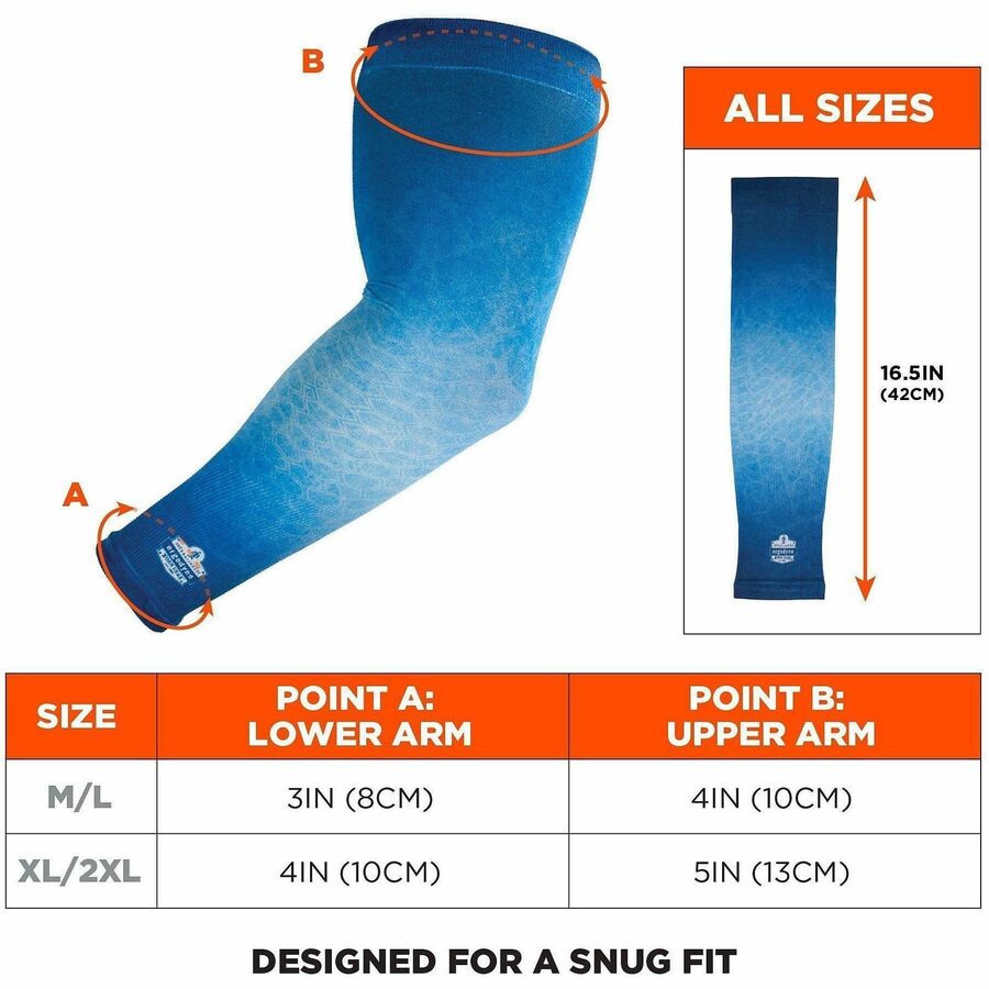 Ergodyne 6695 Sun Protection Arm Sleeves