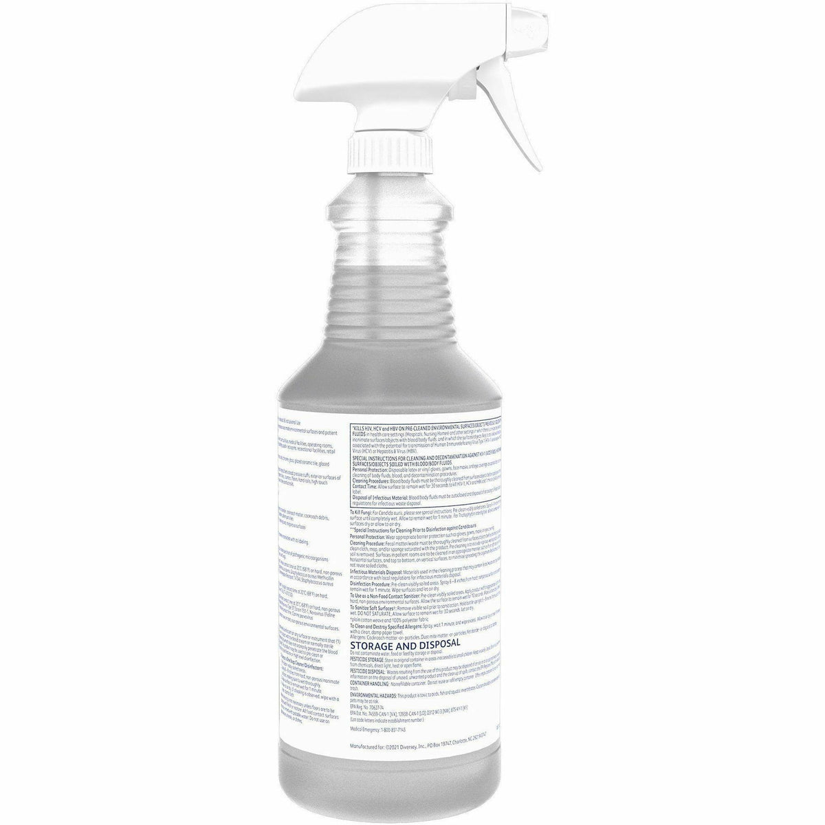 Diversey Oxivir 1 RTU Disinfectant Cleaner