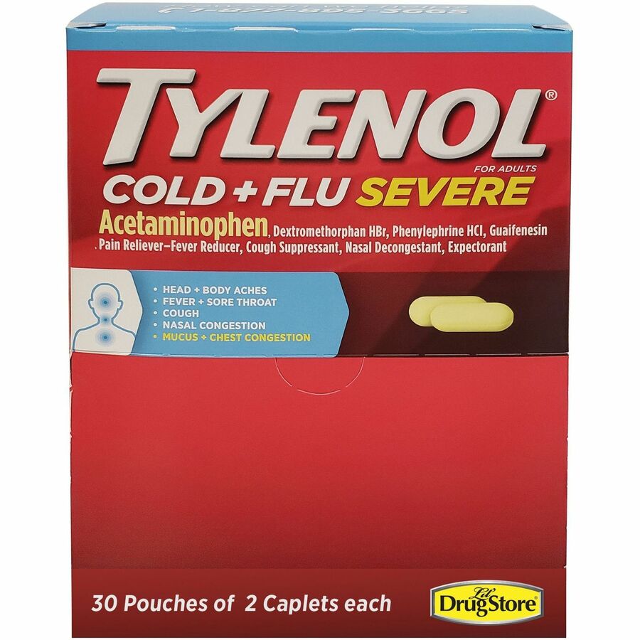 Tylenol Cold & Flu Severe Single-Dose Packets