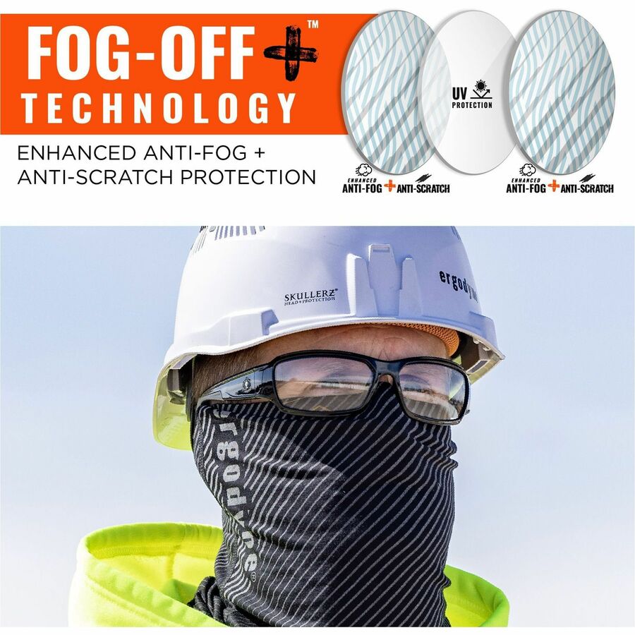 Ergodyne THOR Anti-Scratch/Anti-Fog Safety Glasses