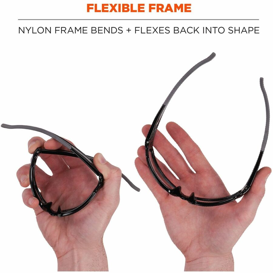 Ergodyne THOR Anti-Scratch/Anti-Fog Safety Glasses