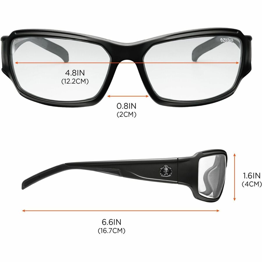 Ergodyne THOR Anti-Scratch/Anti-Fog Safety Glasses