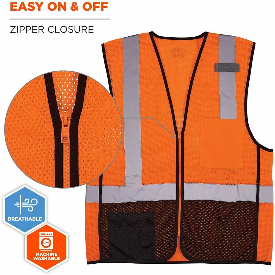 Ergodyne GloWear 8210Z Type R Economy Mesh Vest