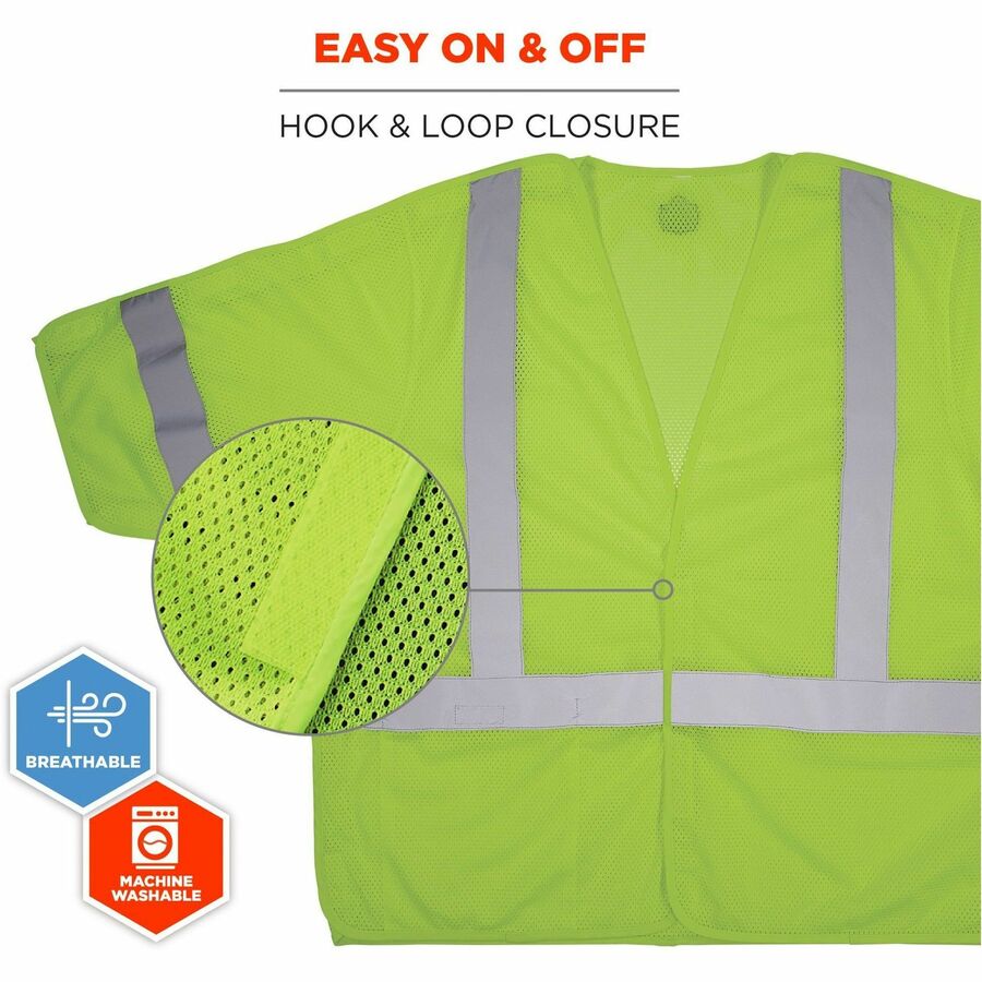 Ergodyne GloWear 8315BA Mesh Hi-Vis Safety Vests