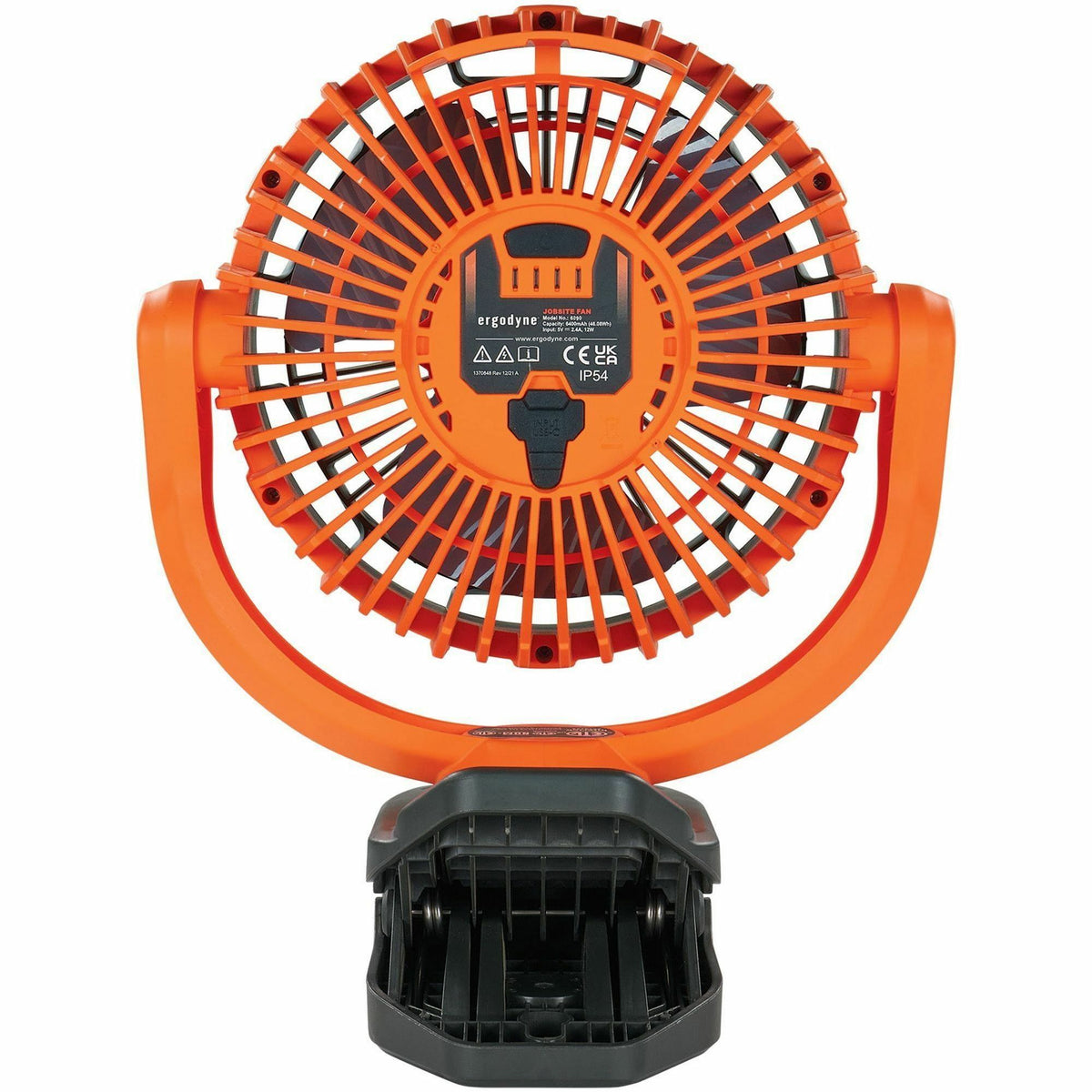 Ergodyne Chill-Its 6090 Rechargeable Portable Jobsite Fan