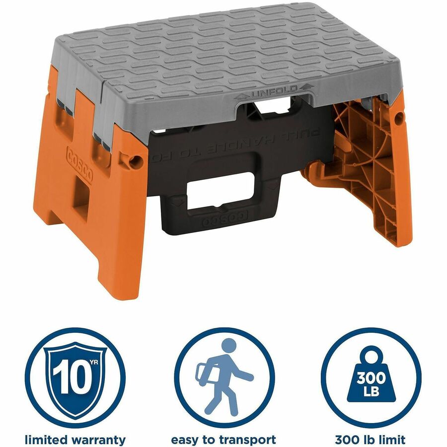 Cosco 1-Step Molded Folding Step Stool