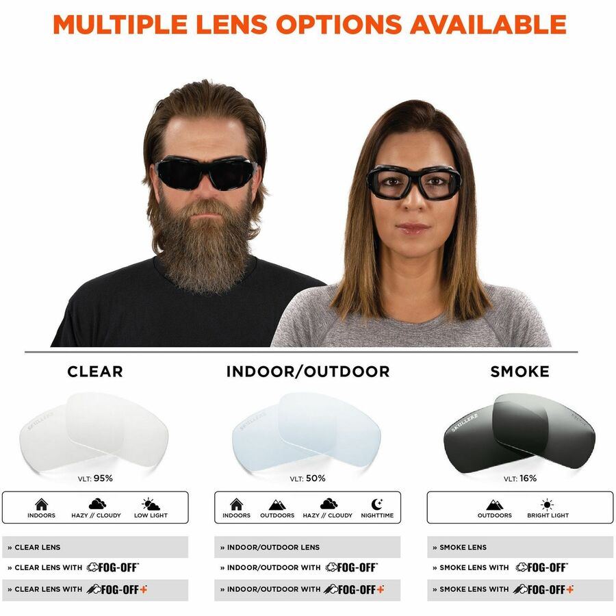 Ergodyne Skullerz LOKI Anti-Fog Safety Spoggles