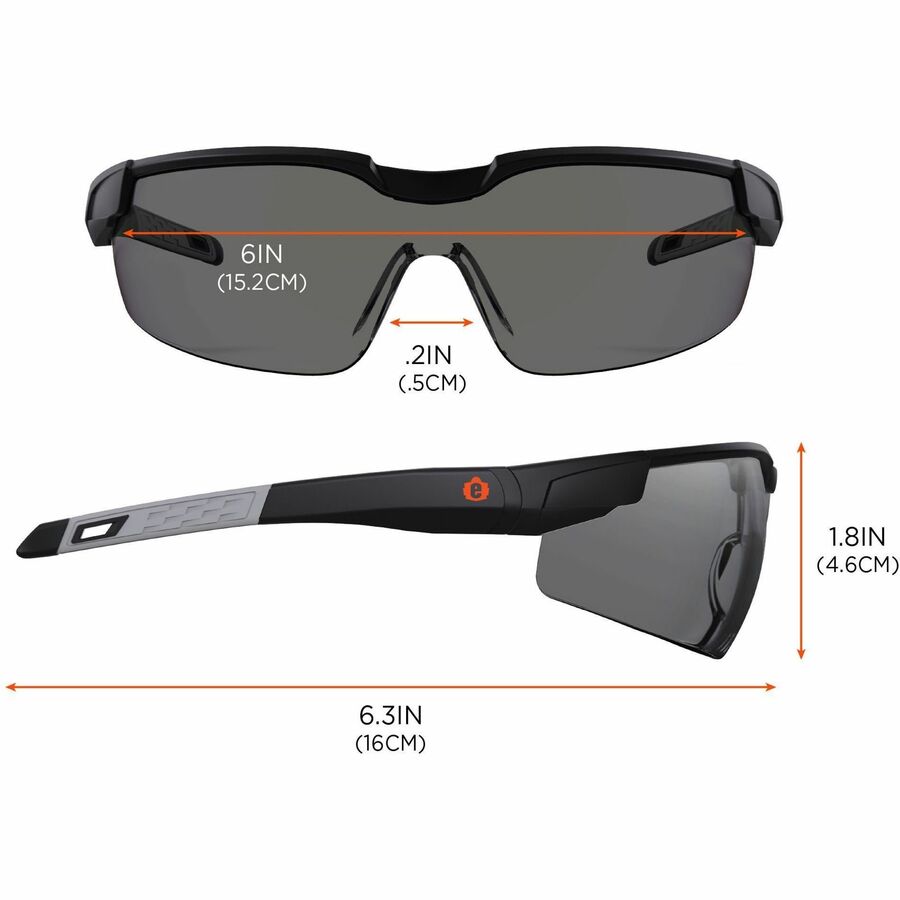 Ergodyne Dellenger Anti-Fog Safety Glasses