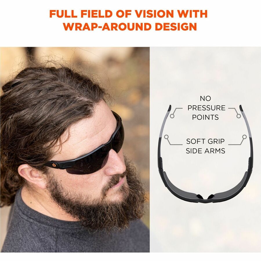Ergodyne Dellenger Anti-Fog Safety Glasses