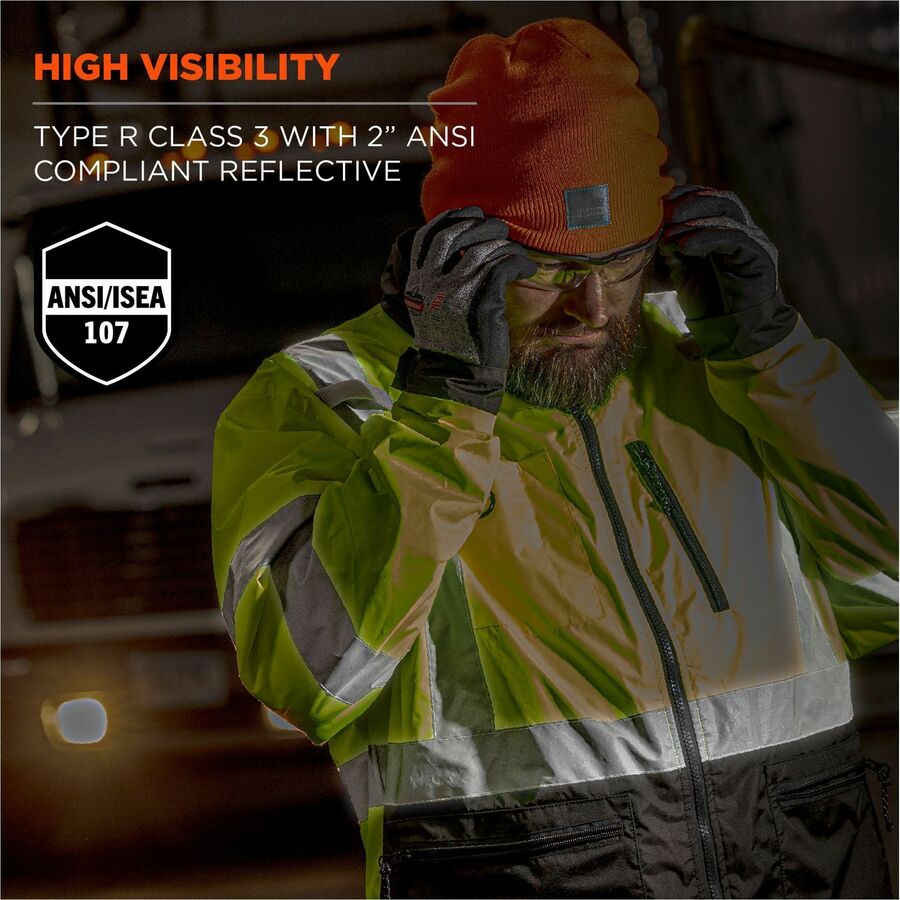 Ergodyne 8351 Hi-Vis Windbreaker Jackets