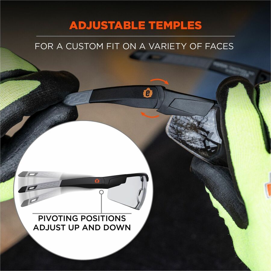 Ergodyne Anti-Fog/Scratch-Resistant Safety Glasses