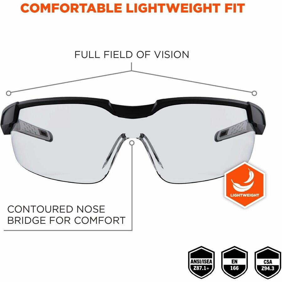 Ergodyne Skullerz Dellenger Safety Glasses