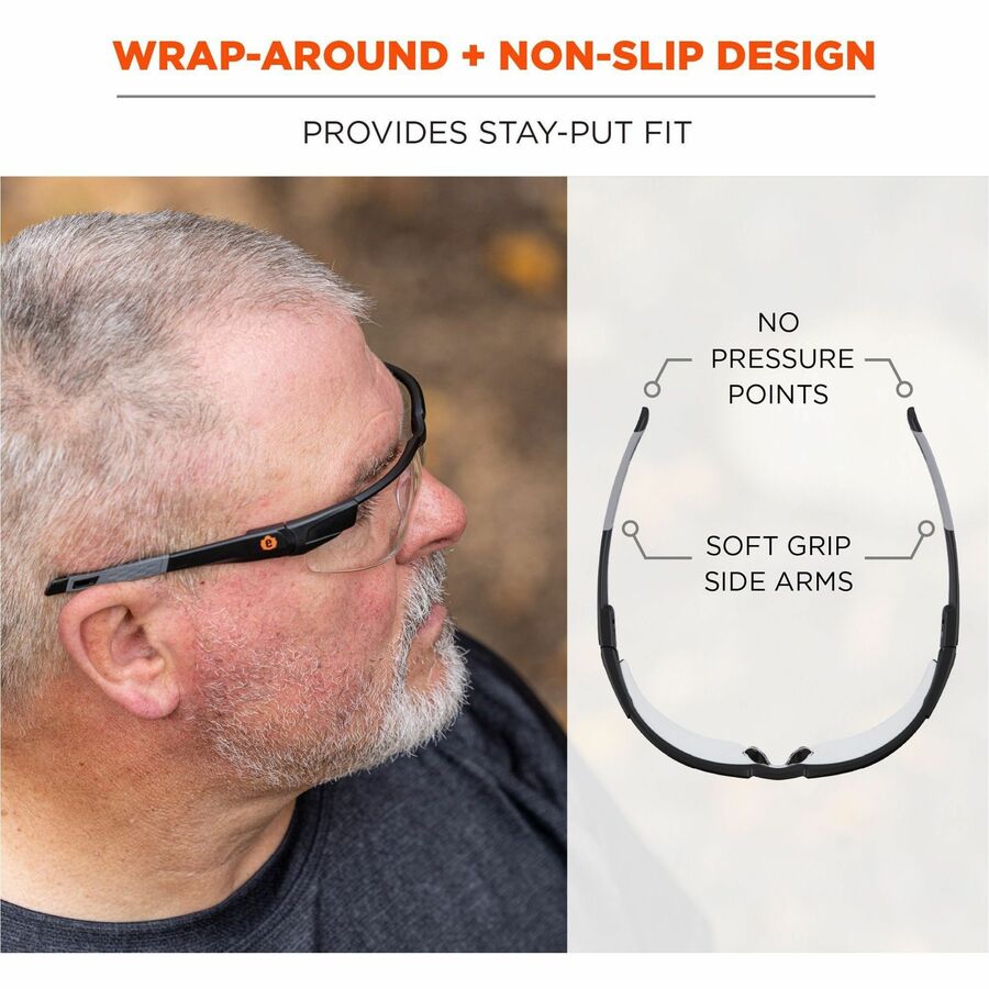 Ergodyne Dellenger Anti-Fog Safety Glasses