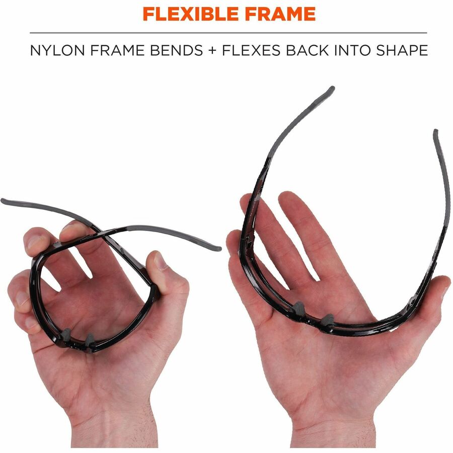 Ergodyne Odin Anti-Scratch/Anti-Fog Safety Glasses
