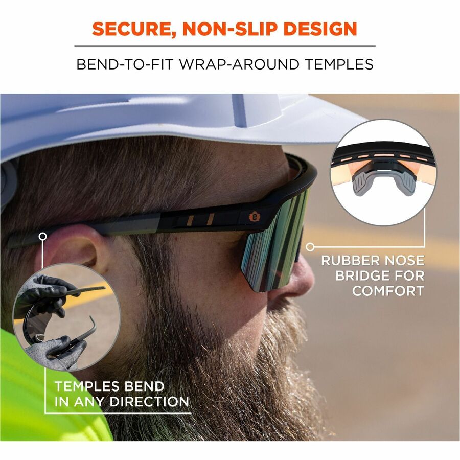 Ergodyne Aegir Enhanced Anti-Fog Safety Glasses