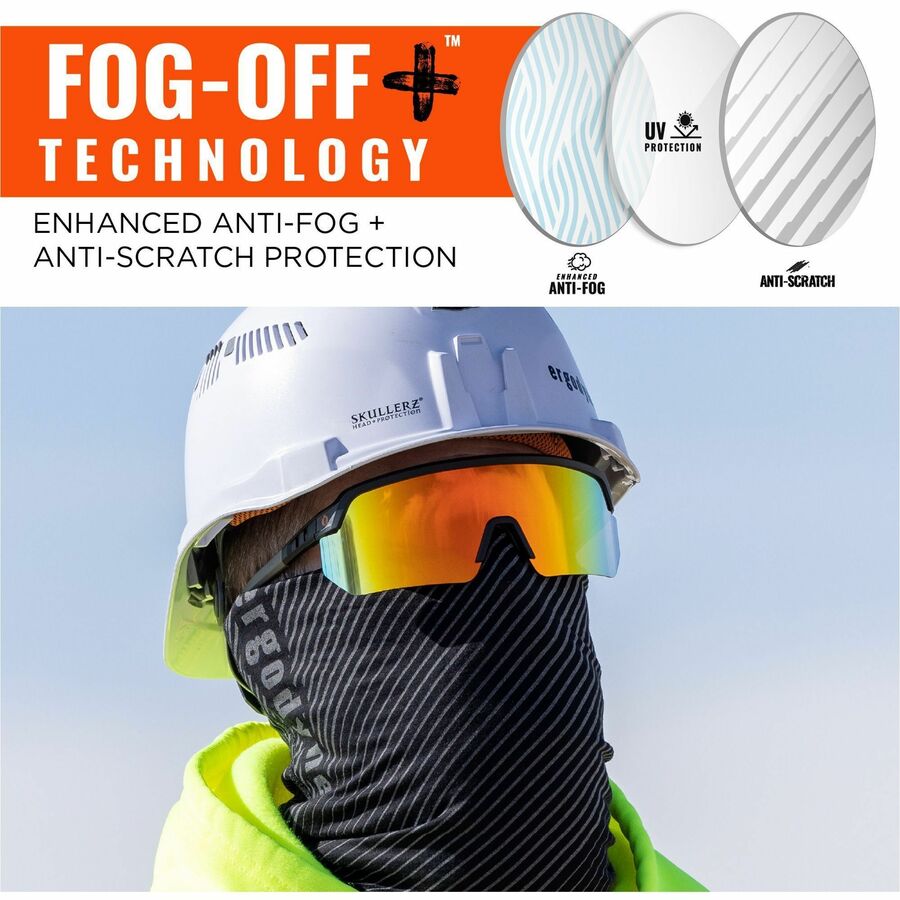 Ergodyne Aegir Enhanced Anti-Fog Safety Glasses
