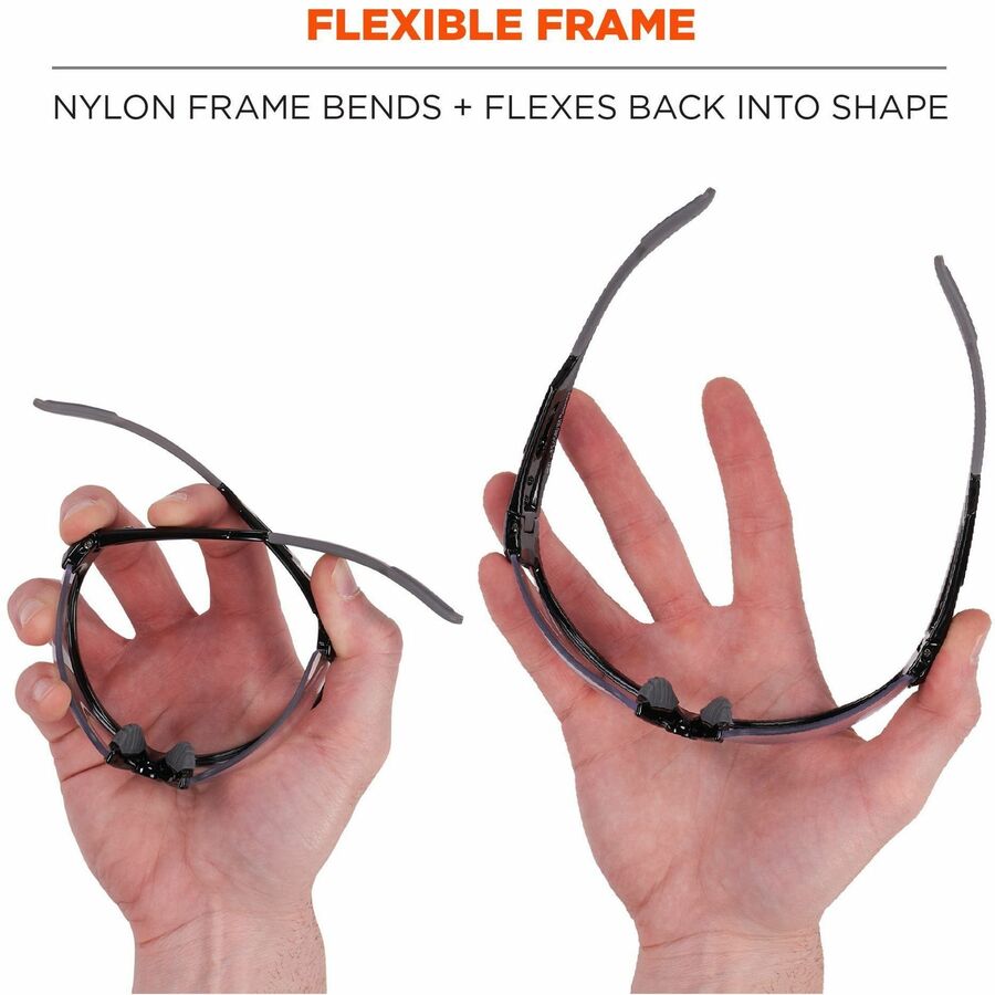 Ergodyne DAGR Anti-Scratch/Anti-Fog Safety Glasses