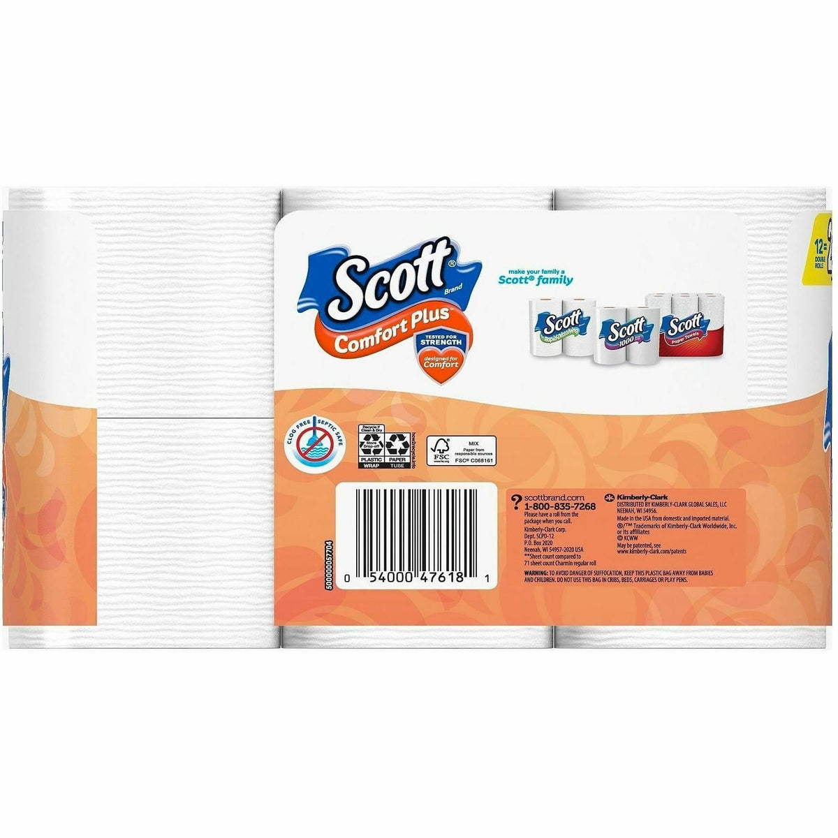 Scott ComfortPlus Toilet Paper