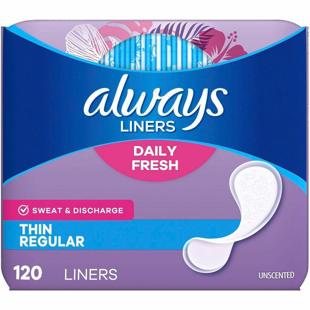 Always Thin Daily Liners, Wrapped