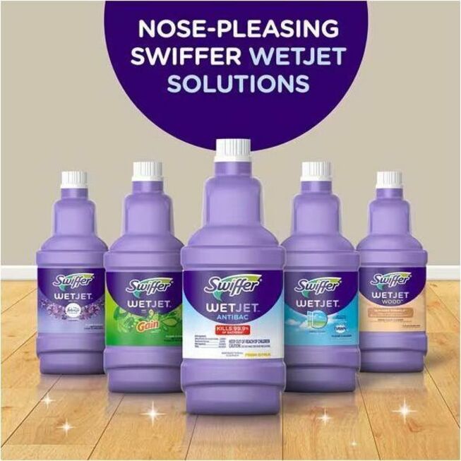 Swiffer WetJet Wood Floor Cleaner Solution Refill