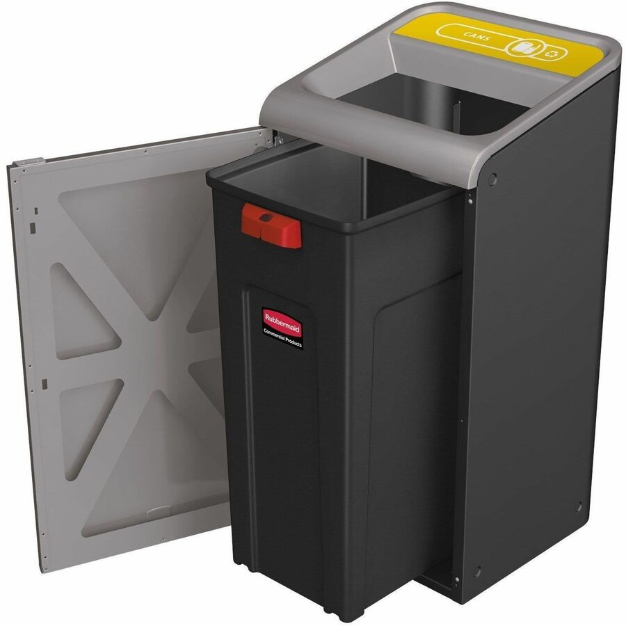 Rubbermaid Commercial Configure 1 Stream Gray Container