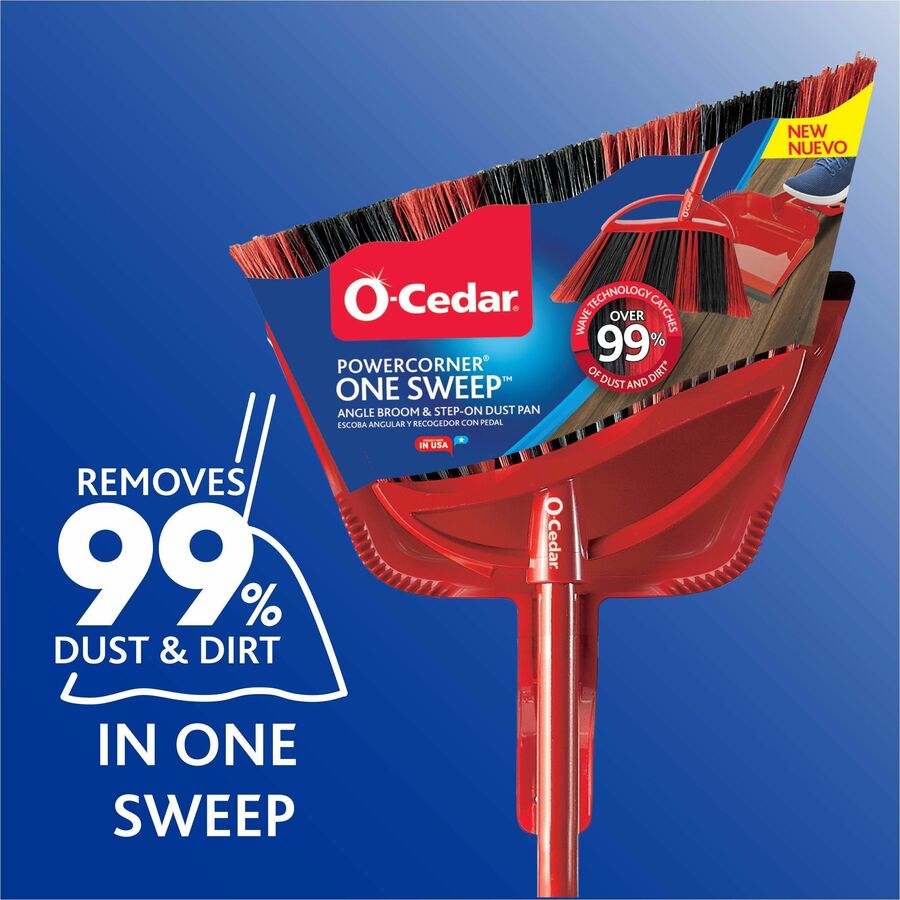 O-Cedar PowerCorner One Sweep Broom