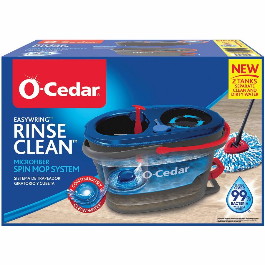 O-Cedar EasyWring RinseClean Spin Mop