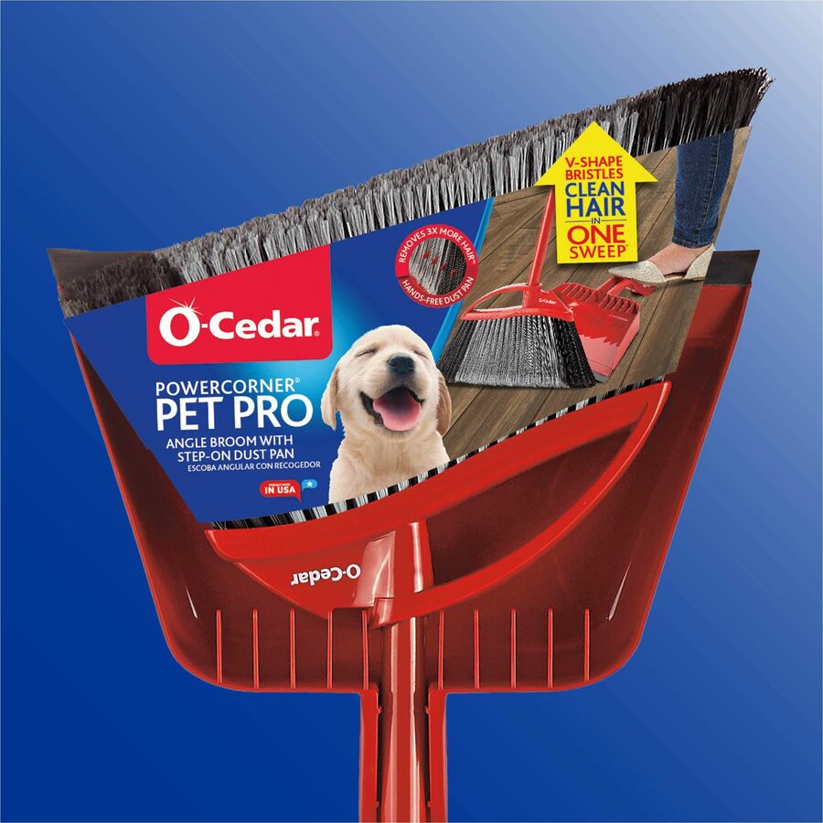 O-Cedar PowerCorner Pet Pro Broom
