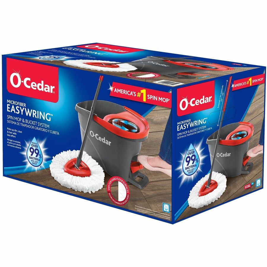 O-Cedar EasyWring Spin Mop & Bucket System